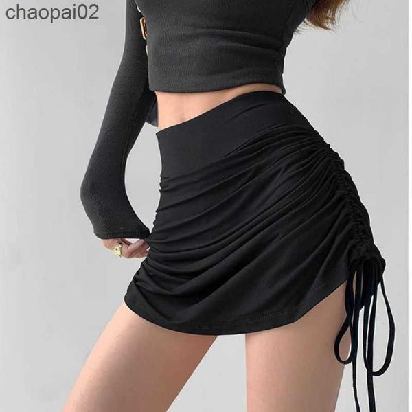 

skirt womantennis skirts yoga skirt gym clothes women running fitness golf pants shorts sports back waist 15 color, Black