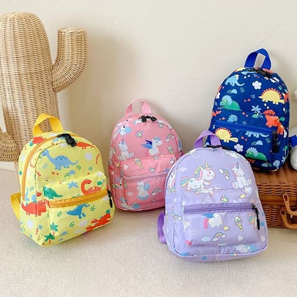 

backpacks children s cartoon dinosaur for teenager cute kindergarten schoolbag waterproof kids book bags boys girls animal bag 230731