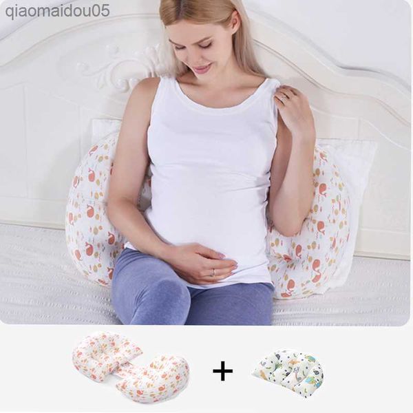

pregnant women cotton waist pregnancy pillow maternity pillow u whole body pillow sleeping pregnant women baby supplies l230712