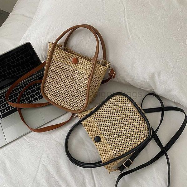 

totes designer straw bag for women's cross body bag for girls' small sausages for women's summer beach messenger shoulder bag