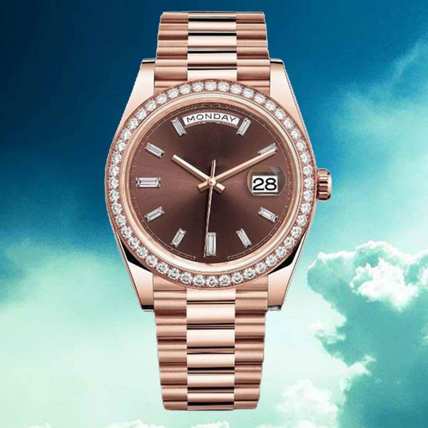 

watches for movement watch c ceramics watchs 40mm full stainless steel 2813 movement Swimming wristwatches sapphire luminous montre de luxe, Plum