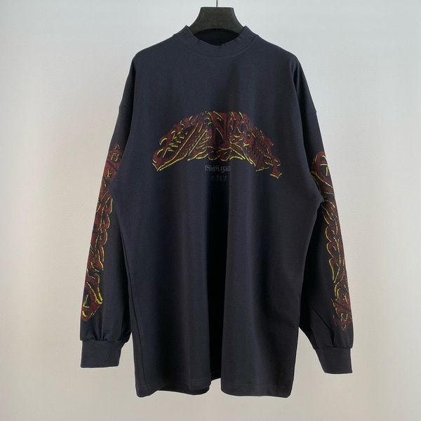 

new aop jacquard letter knitted sweater in autumn / winter 2022acquard knitting machine e custom jnlarged detail crew neck cotton c2r3d, Black;brown