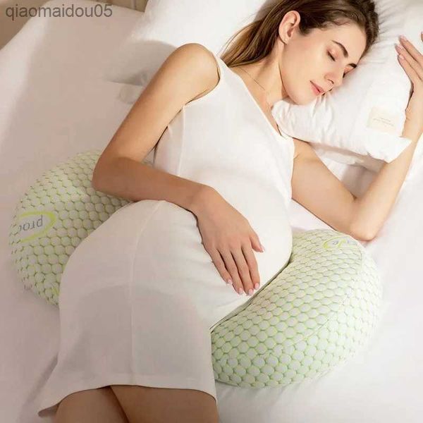 

pregnancy essential multi-functional u-shaped pillow probiotic fabric maternity pillow waist protection pregnant women pillow