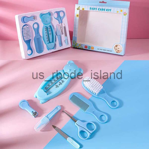 

nail care baby health care kit newborn nail hair thermometer grooming brush kit clipper scissor multifunction kid toiletries kit baby care x