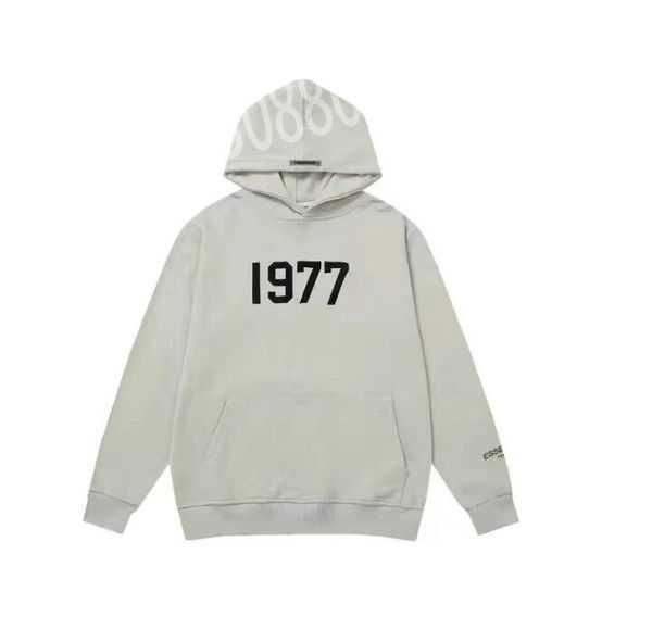 

designer fashion classic essentialhoodie alphabet printing pullover sweatshirts mens and hoodie pure color long sleeve couples sweatshirt 2, Black