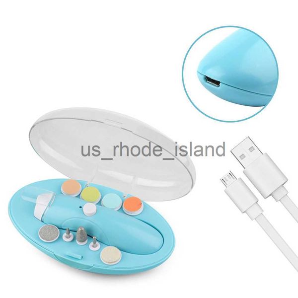 

nail care electric baby nail polisher usb rechargeable kids infant cutter nail care newborn trimmer manicure clipper anti-pinch scissors x07