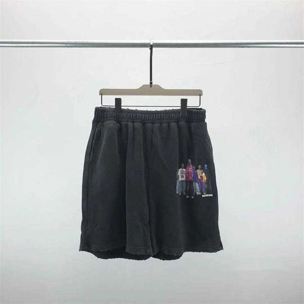 

2023-men's plus size shorts polar style summer wear with beach out of the street pure cotton q11ed