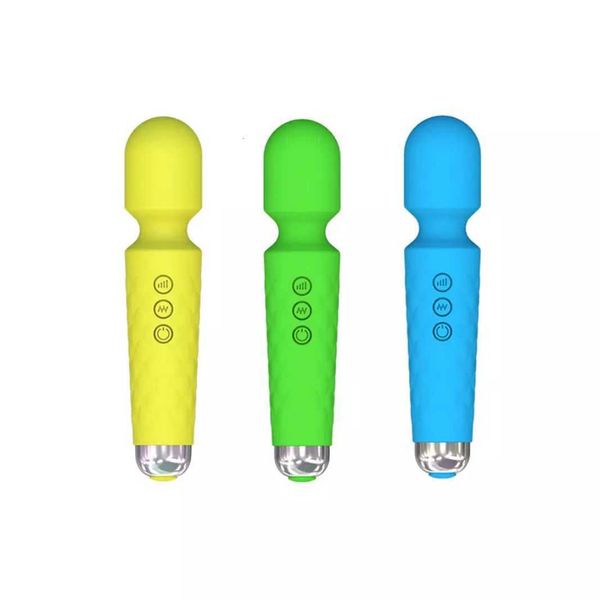 

toy massager powerful clit vibrators 20 speeds av wand usb charge g-spot massage toys for woman