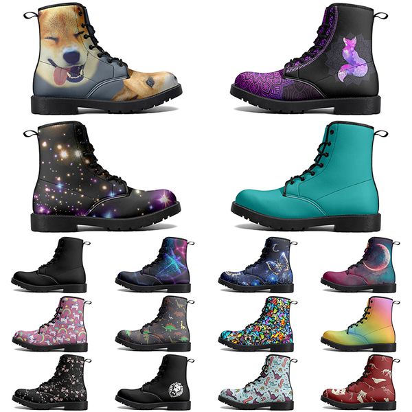 

DIY Classic Martin Boots Non-slip autumn winter man women hight cut trend Versatile warm Elevated Casual Customized Boots 66439