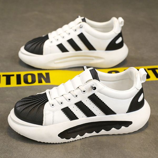 

2023 men women running shoes shell toe white green black brown mens trainers outdoor sneakers size 39-44 color59