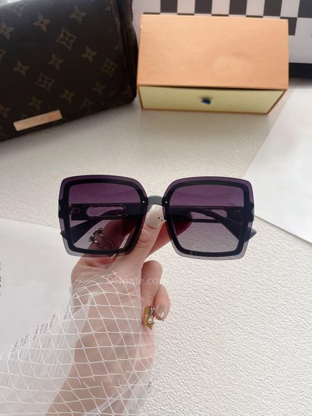 

2023 luxury designer sunglasses women polarized sunglasses retro style travel 5a quality, White;black