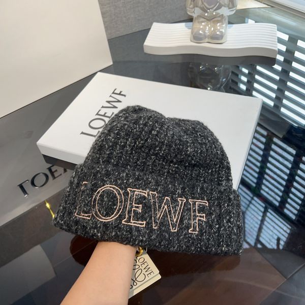 

Woollen Fashion Woven Lady Designer Beanie Cap Men's Cashmere Loewf Knitted Winter Warm Hat Gift, 13