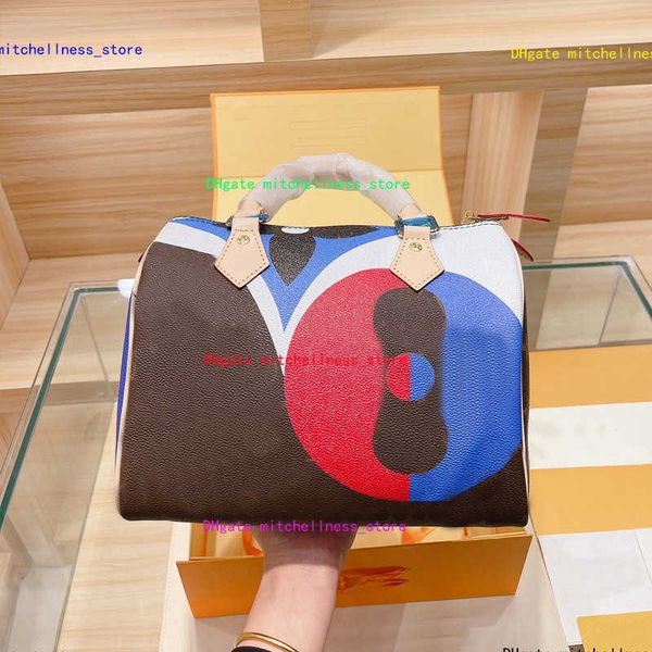 

pillow shoulder bag women handbags purse fashion letter genuine leather hand bags detchable long strap patchwork color zipper wallet