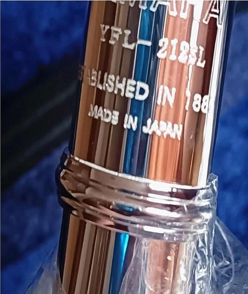

japan silver flute yfl212sl model musical instrument 16 holes c tuning and ekey professional music flute mouthpiece2751269