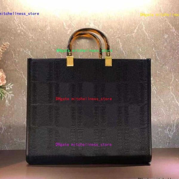 

shoulder bags leather medium handbag purse women letter prints tote fashion shopping package removable shoulder straps plexiglass handle