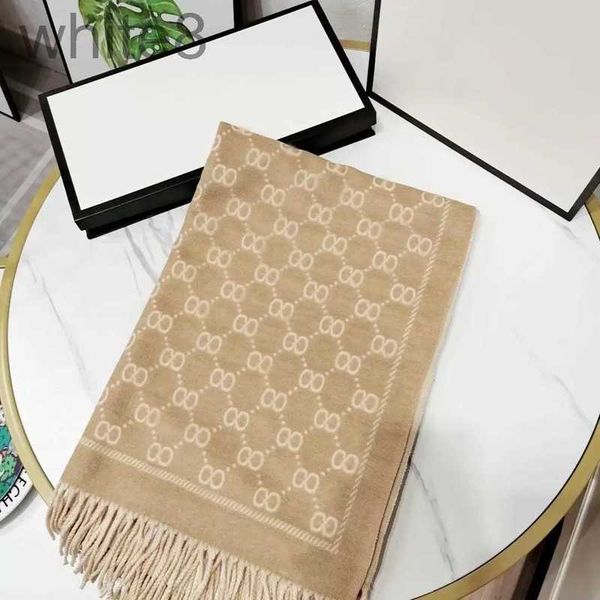 

scarves designerdesigner classic fashion warm scarf style 6 cors accessories simple retro men and women 180x70cm 8lda, Blue;gray