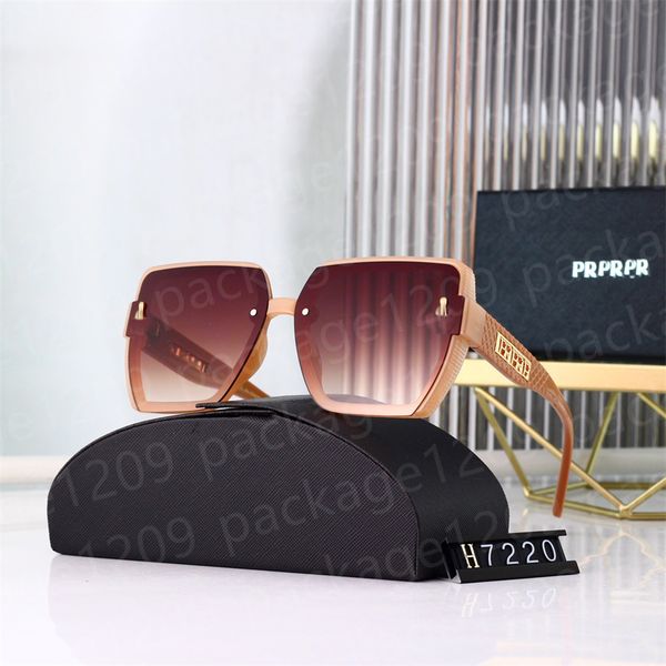 

2023 Sunglasses S Sunglass Designer Fashion for Men Woman Vintage Ray Sunglasses Summer Mens Style 7220 Square Frame Sun Glasses Womens UV