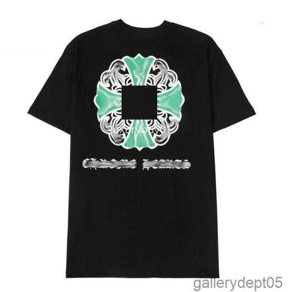 

tshirts luxury chromes t shirt ch tees women sanskrit letter sweatshirts heart short sleeve horseshoe classic, White;black
