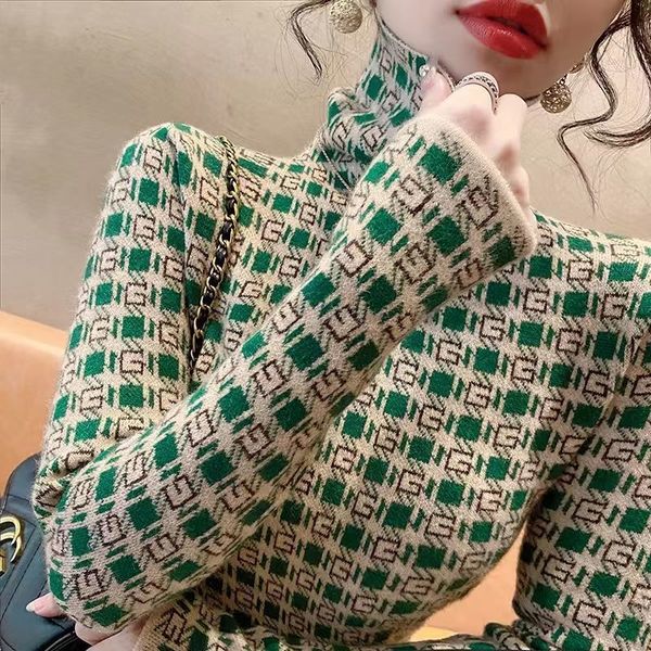 

women's t-shirt commute casual turtleneck fashion autumn winter pullovers elegant chic asymmetrical printed long sleeve slim warm t-shi, White