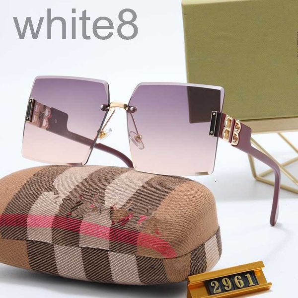 

sunglasses designerfasion classic design luxury for men women sun glasses uv400 eyewear metal frame lens wit box tmev vjyr, White;black