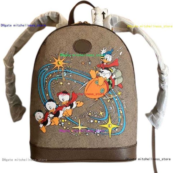 

leather backpack bag large capacity backpacks designer brand leisure travel bag tote cartoon purse cartoon luxury brown