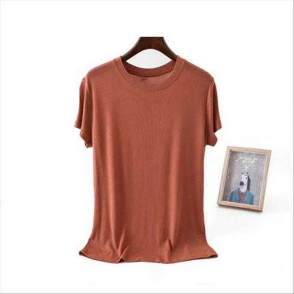 

summer knitted shirts sunken stripe rib half high collar elasticity slimming, White