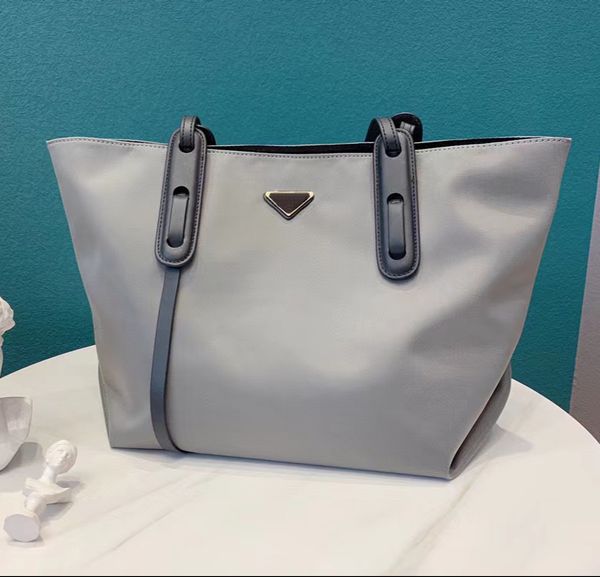 

2 pc handbags nylon shopping bags woman beach bags designer tote two pieces set es 5a rank large capacity messenger bag purse