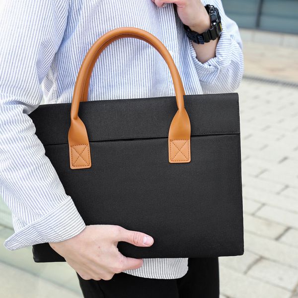 

lapcase printing conference inch document bag business portable a4 briefcase
