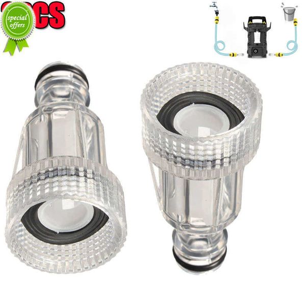 

new 2pcs 175psi car washing machine water filter high pressure connection fitting for karcher k2 k3 k4 k5 k6 k7 series car washers
