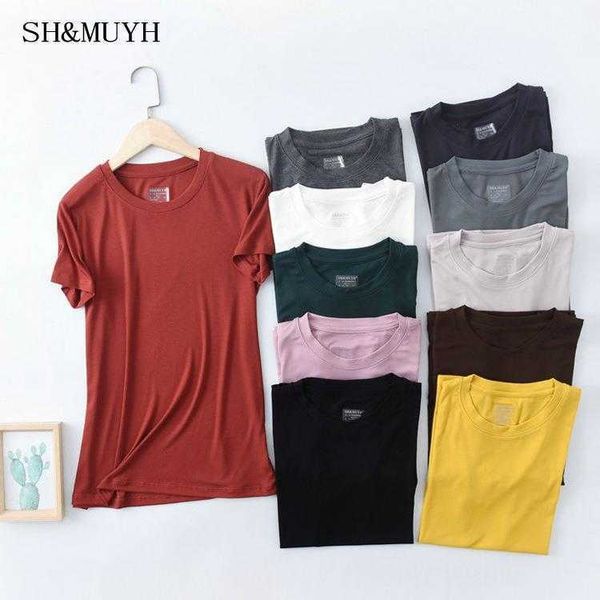 

cotton t shirt womens short sleeved spring and summer fashionable white