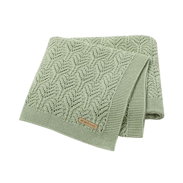 

blankets swaddling 100%cotton knitted born girls boys stroller wrap swaddle solid toddler infant bed sleeping cover 10080cm plaid 230331