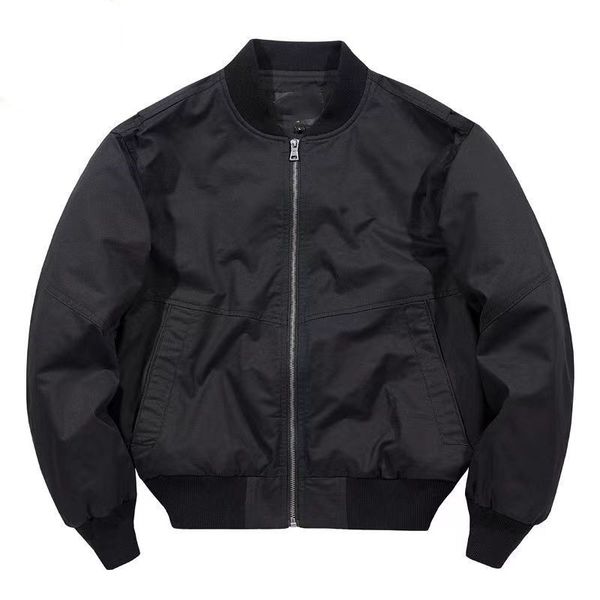

spring and autumn american men's pure cotton casual work wear jacket, Black;brown