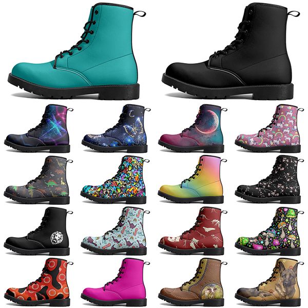 

DIY Classic Martin Boots Non-slip autumn winter man women hight cut trend Versatile fashion warm Elevated Casual Customized Boots 68511