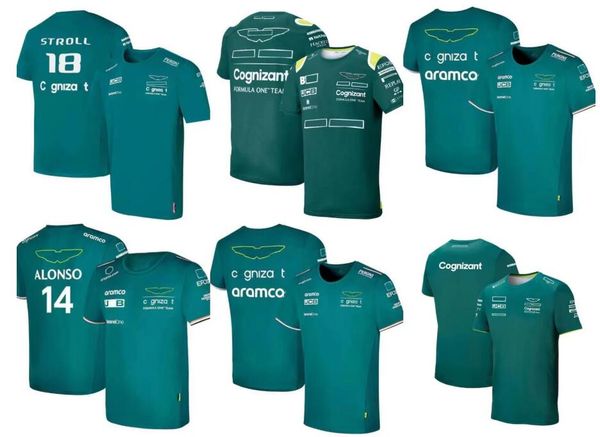 

2022 summer new f1 formula one racing suit quick-drying short-sleeved t-shirt
