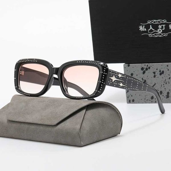 

new sunglasses for women 2023m small frame square korean edition starry sky street shooting live wave, White;black