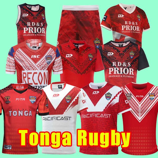 

2020 2021 2022 tonga city rugby league jersey national team rugby court away game 20 21 22 league shirt children's clothing polo vest t, Black;gray