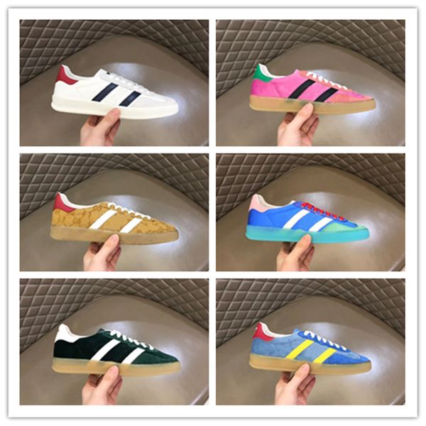 

designer shoes womens men white sneakers wholesalejdsneaker time out sneaker cowhide light blue silk green suede red velvet flats trainers p