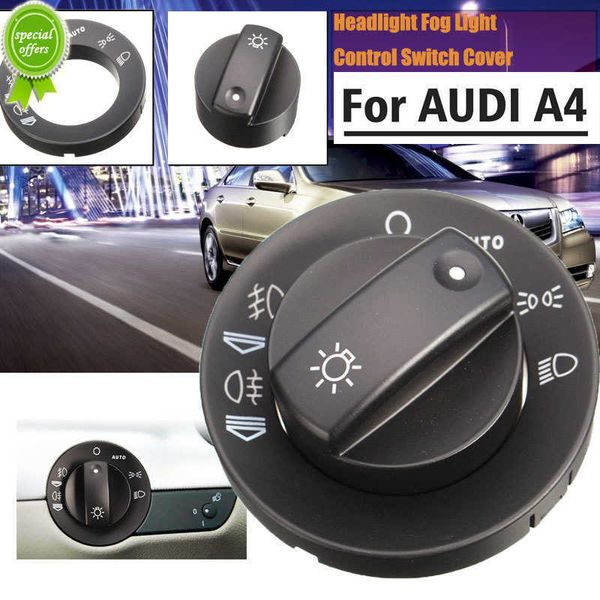 

new car headlight fog light control switch cover cap with auto function repair kit 8e0941531b for audi a4 s4 8e b6 b7 2000-2007