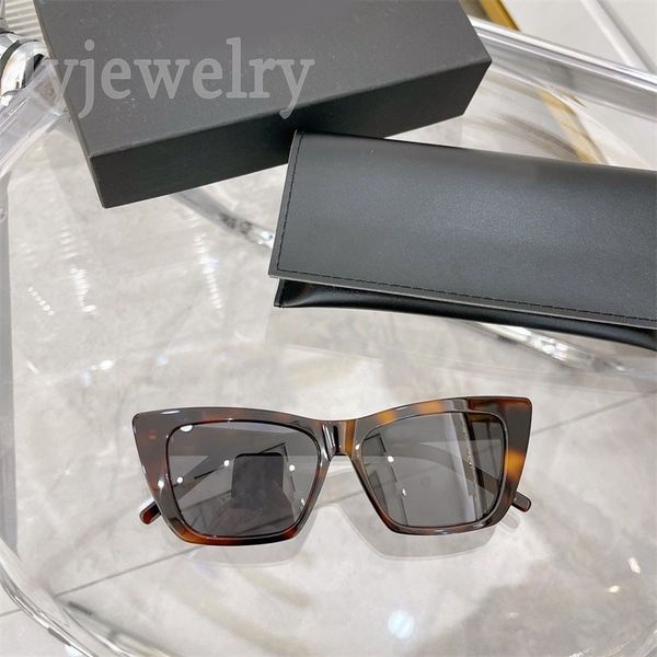

mens sunglasses fashion cat eyes designer glasses 276 mica polarized distinctive occhiali da sole leopard print vintage sunglasses multi col, White;black