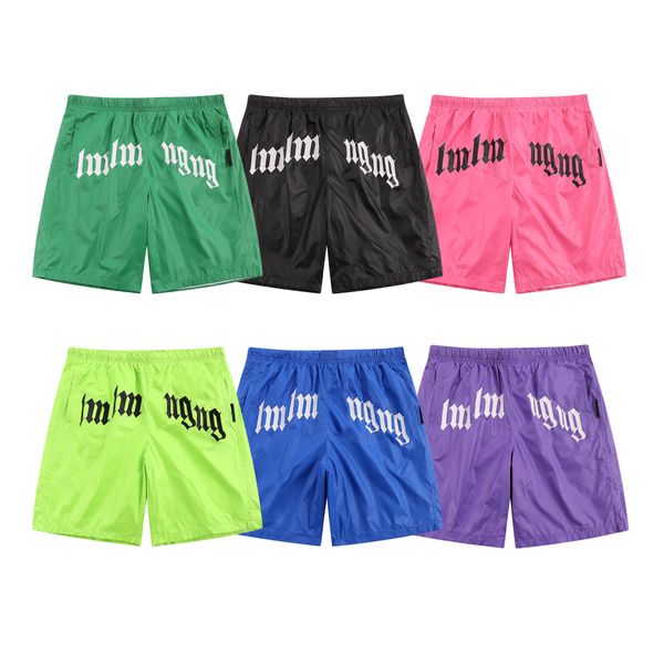 

2023 shorts mens womens designers short pants letter printing strip webbing refreshing and breathable five-point clothes summer beach, White;black