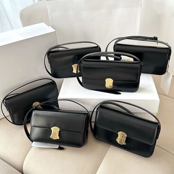 

long style classic bags teen triomphe womens the new shoulder bag 7a quality tote mens designer genuine leather handbags purses luxury envel