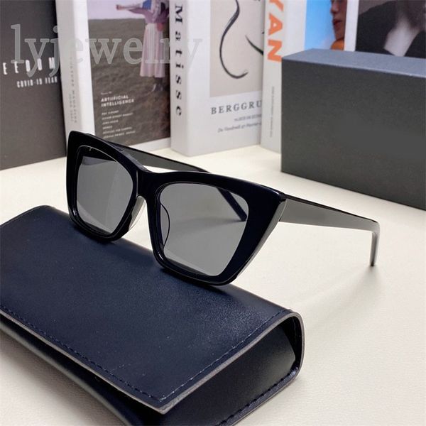 

276 mica sunglasses for woman designer eyeglasses polarized cute cat eyes occhiali da sole sport business activities mens sunglasses luxurio, White;black