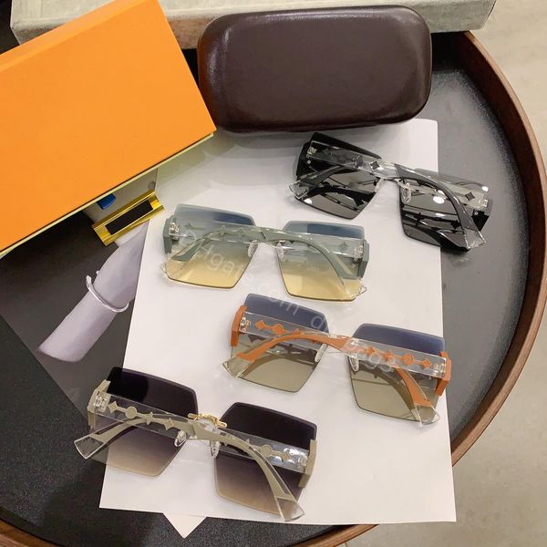 

pink sunglasses designer sunglasses ultra-clear polarized glasses ladies sunglasses brand sunglasses netflix style square frameless glasses, White;black