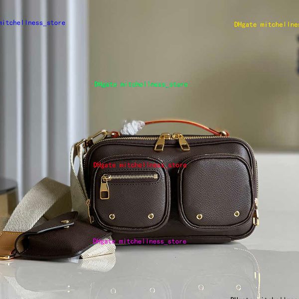 

high imitation designer camera bag genuine leather handbag m80446 18cm with box zl148