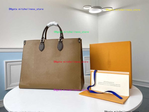

2021 luxury designer fashion high-quality brown shopping bag selling classic brand leather large-capacity handbag