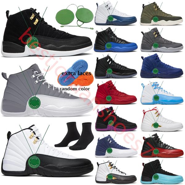 

12 12s men basketball shoes playoff ovo white black taxi grind fiba twist university doernbecher dark concord trainers sneakers outdoor