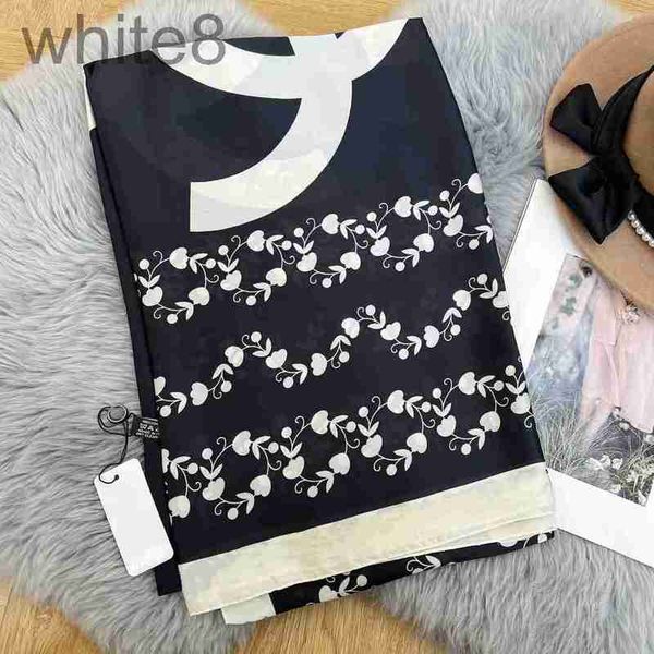 

scarves designermodal silk luxury chiffon scarfs for ladies designer scarf fashion headscarf women floral alphabet design letter print shawl, Blue;gray