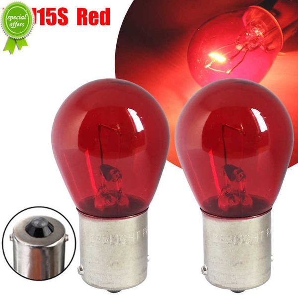

new 10pcs bau15s py21w car indicator light brake reverse lamp parking light red halogen lamp dc12v parking indicator signal light