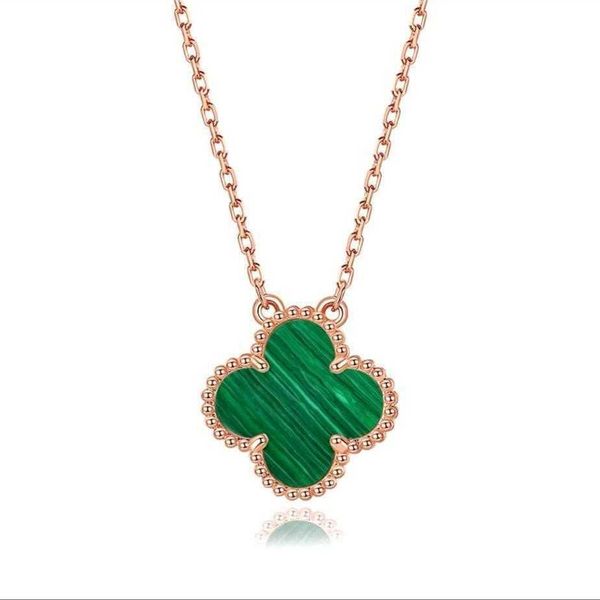 

van clover necklace designer four-leaf clover pendant necklace s925 sterling silver women's fashion light luxury hundred valentine&#039