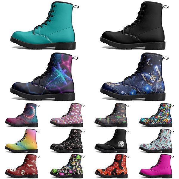 

DIY Classic Martin Boots Non-slip autumn winter man women hight cut trend Versatile warm Elevated Casual Customized Boots 66685